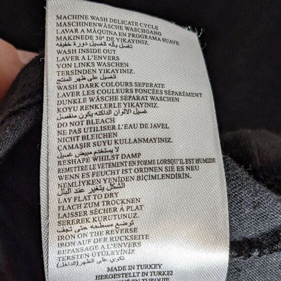 [REVOLVE] ZOE Karssen | Black Lace-Up Tee - Picture 7 of 9